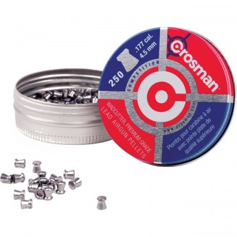 Пневматическая пуля CROSMAN Wadcutter 4,5 мм 6177